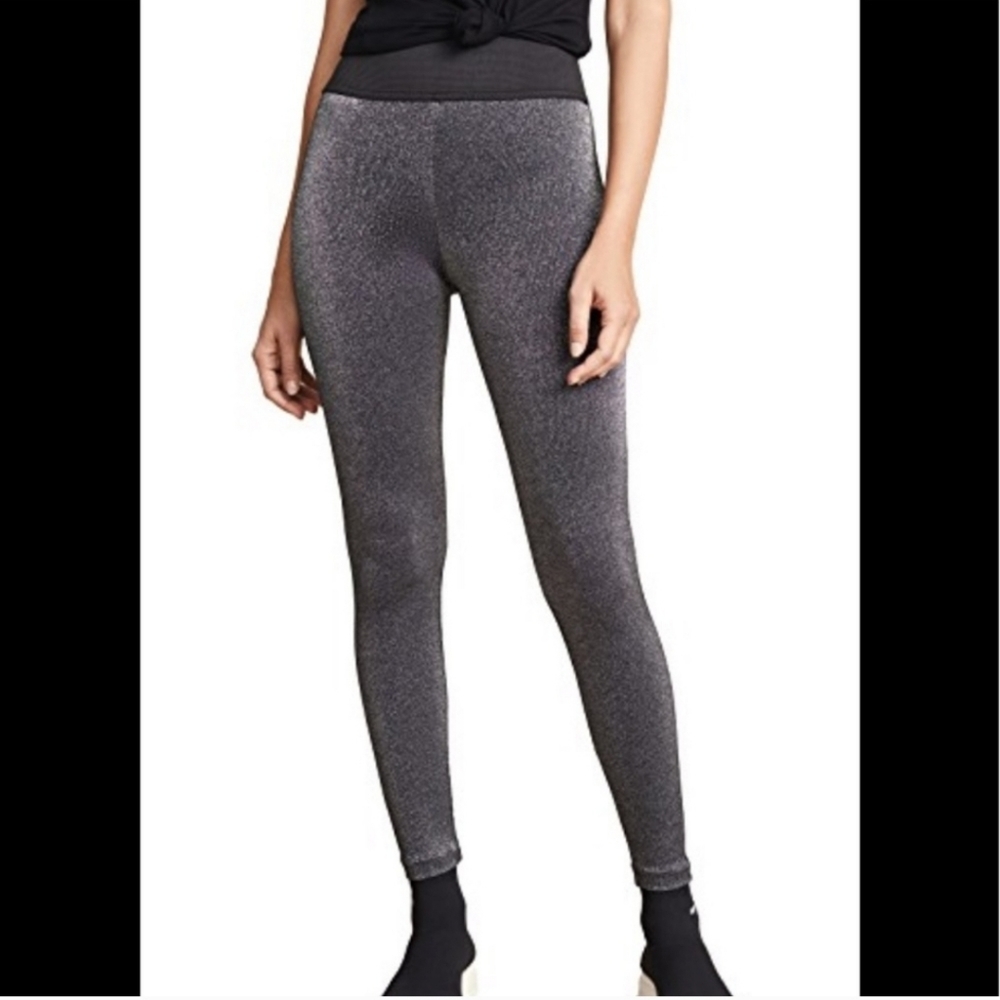 Koral Leggings Women's Black/Silver Sparkle Size XS